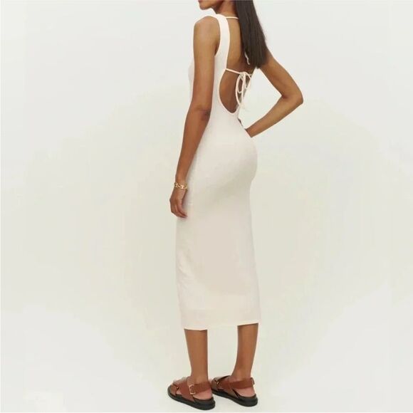 REFORMATION Nero Knit Dress Size XL $148 - Picture 3 of 6